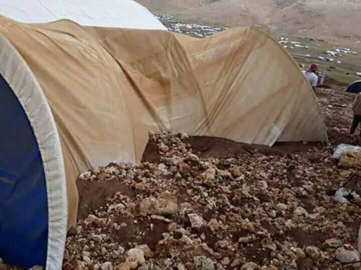A Ezidi IDP camp in Sinjar (Shingal), May 8, 2018. (Photo: Social Media)